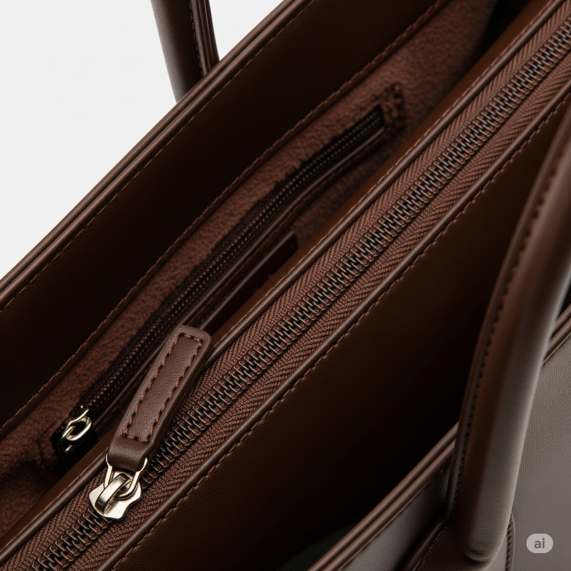 Carup LuxeTote – Premium Leather-Trim Tote for Work & Daily Elegance