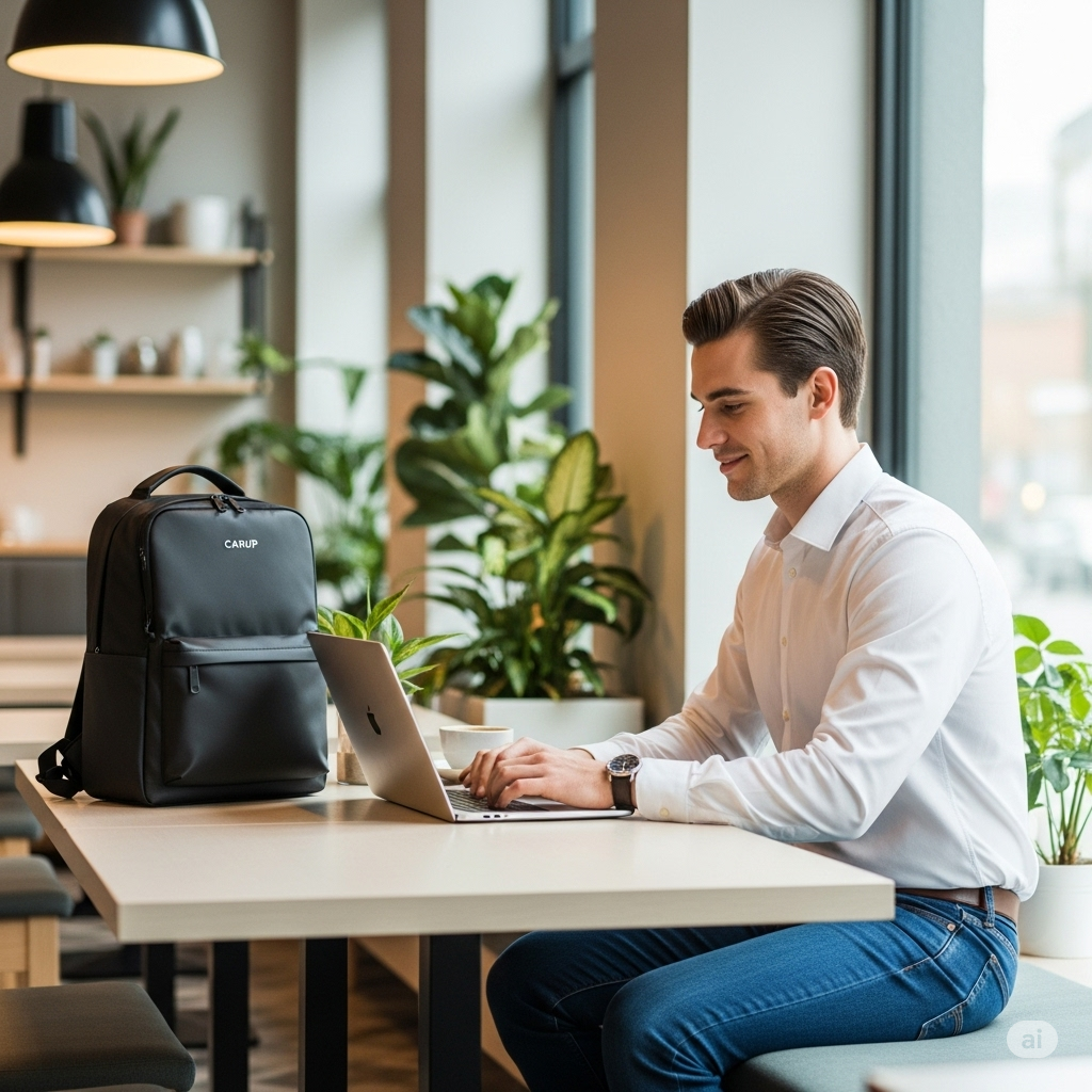Carup StudioPack Backpack – Creative Minimalism for Work & Travel