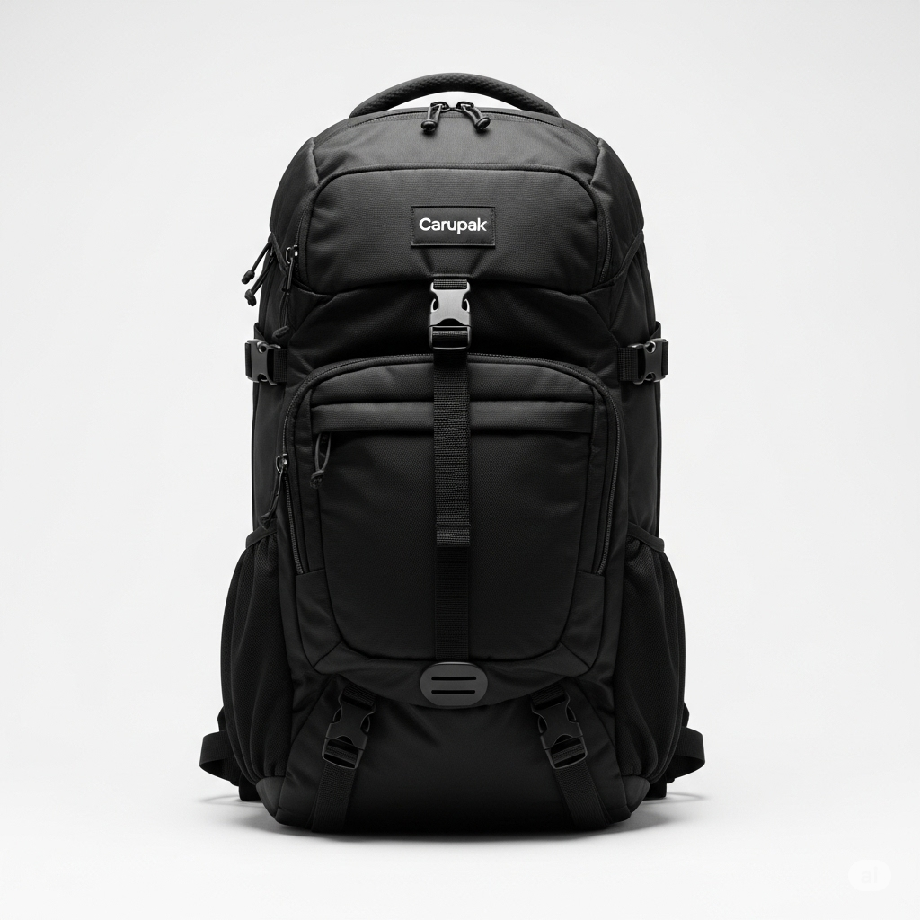 Carup FlexTrail Backpack – Expandable, Durable & Travel-Ready