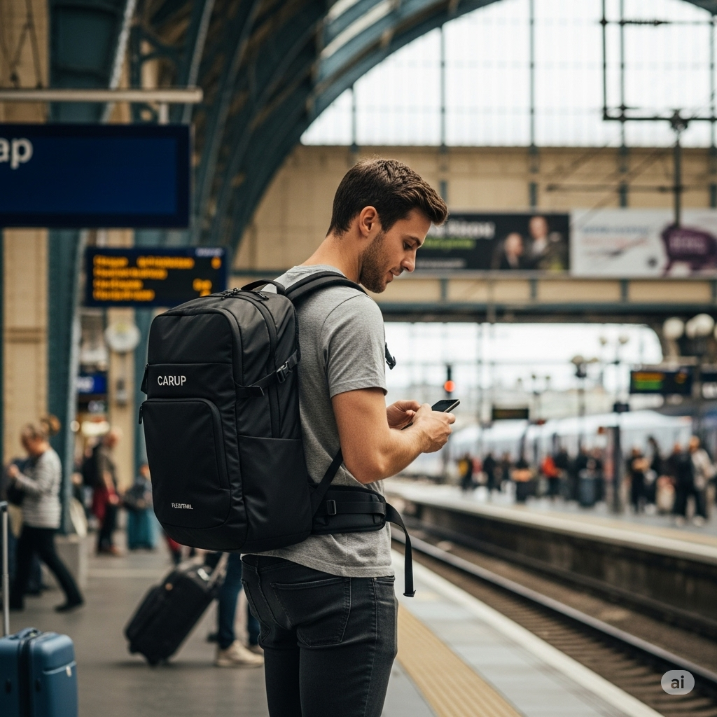 Carup FlexTrail Backpack – Expandable, Durable & Travel-Ready